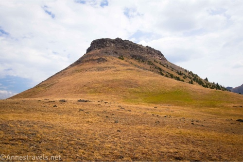 Republic Peak viewed from the Republic Creek Trail, a scenic day hike near the Beartooth Highway and Cooke City in Wyoming